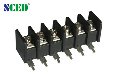 7.62mm Electrical Barrier Terminal Block for 300V 15A Screw Fence Connector
