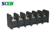 Centrale afstand 8,25 mm Barrier Terminal Block PBT UL94-V0 Messing voor stroomvoorziening / automatiseringscontrole