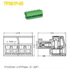 300V 8A PCB-Stop in Eindblok 3.81mm Hoogte Pluggable Eindblok