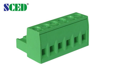 300V / 18A vrouwelijke de Schroefhoogte 5.08mm van M3 van Delen Elektro Eindblokken