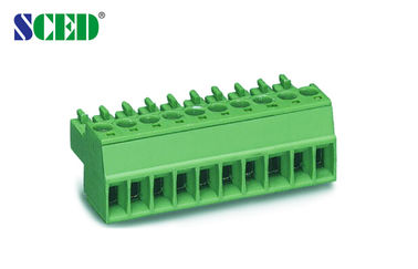 2-24 Pluggable Schakelaar -25°C van het het Eindblok Plastic Metaal van Polen aan de Werkende Temperatuur van +85°C