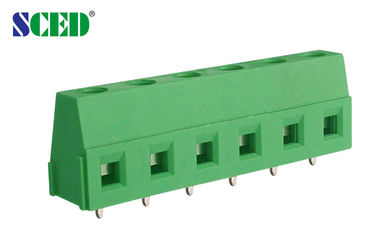 5.08mm van het Eindblok300v 10A Messing van Schroefpcb het Groene Euro Type die Reeks opheffen