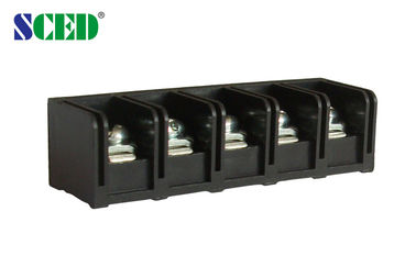 11mm Pikzwarte 20A Barrière Eindblokken met 2-12 Polen Messing PBT