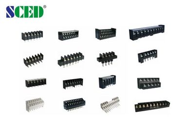 M4 Eindblokken 20A van Schroef de Zwarte PCB/de Hoogteul94-v0 Messing van 300V 9.525mm