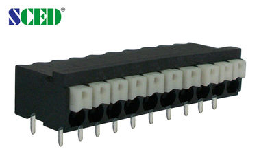 de Lente Eindblok 3.5mm Hoogtemessing 300V 2-28 Polen LCP UL94-V0 van 10A Screwless