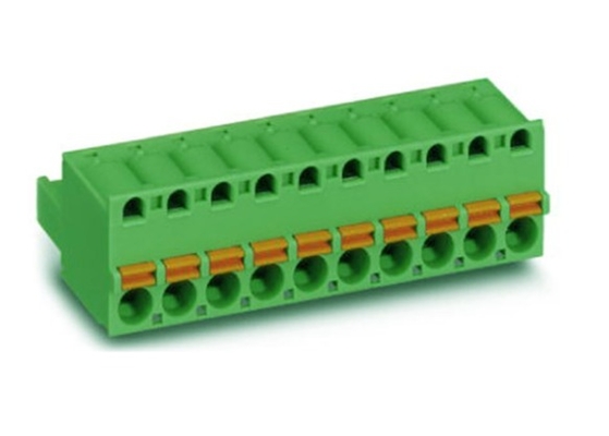 5.0mm 250V Pluggable Eindblok die met 3000V AC/Minuut Voltage weerstaan