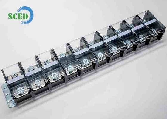 600V 300A Hoge stroom terminal blok Zware spanning 45.00mm Elektrische terminal aansluiting
