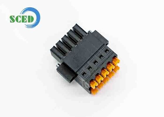Plug-in Terminal Block Connector with 3.50mm Pitch 300V 10A Rating and PA66 UL94 V-0 Material
