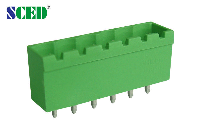 Pitch 5.08mm Plug In Terminal Block 2-24 Pols Groen Plastic Man Deel