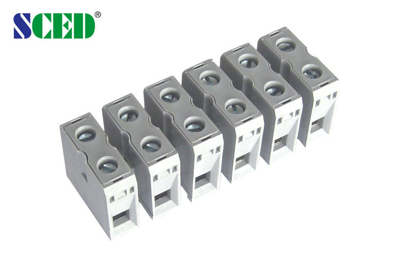 Pitch 14,5mm 600V 65A 2P-24P Voer door terminalblok voor elektrische energie