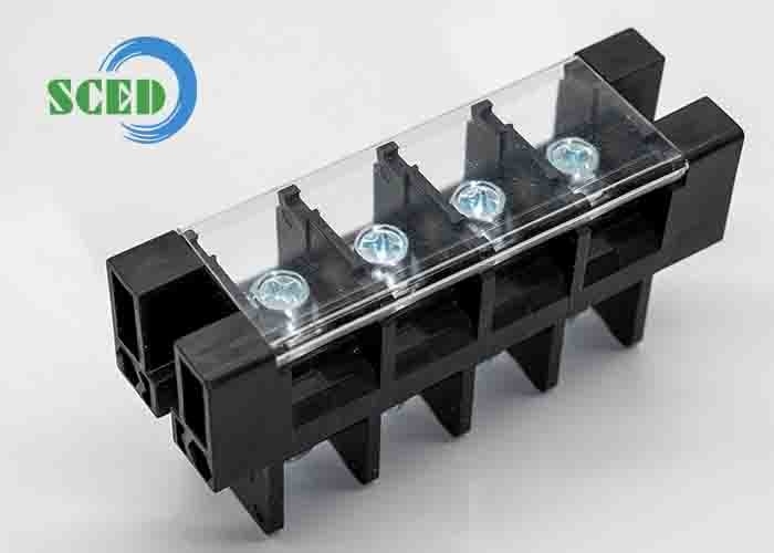 21.00mm PBT-voeding door 180A-paneelmontage perforatieterminaalblok met plastic deksel
