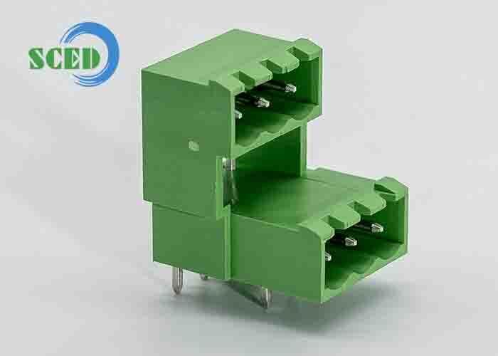 Gold Flash Terminal Block Connector Rated Current 5-20A Tin Plated Electrical Connector for Industrial Control Systems