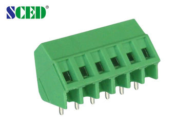 Het vernikkelde Groene Messing van Schroef Eindblokken UL94 V - 0 10A 300V