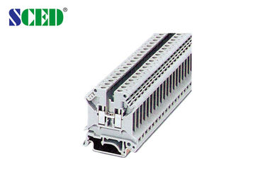 6 mm2 Rail Mount Terminal Block 600V 30A AWG 30 - 10 Terminal Breedte 6,2 mm