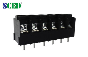 PBT-Barrière Eindblok 6.35mm Hoogte300v 15A Messing UL94 V0