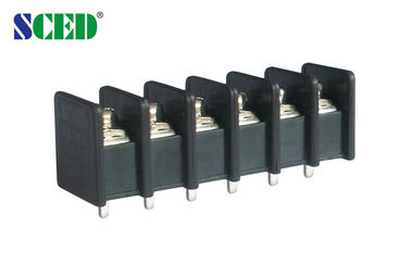 PBT-Barrière Eindblok 7.62mm de Eindschakelaar van PCB van het Hoogte15a 2-24 Polen Messing