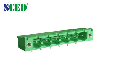Mannelijke Pluggable Eindblokken 7.62mm Hoogte 300V 18A UL94-V0