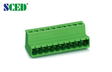 Pluggable Eindblok van PCB 2-22 Polen 5.08mm Hoogte Vrouwelijke Delen 300V 18A