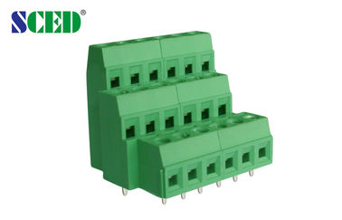 300V 10A Euro Type Raising Series PCB Schroef Terminal Block 5.08mm Pitch Brass