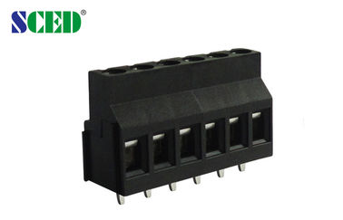 Het zwarte 5.0mm Eindblok van Hoogtepcb met 300V 10A TJ500 - 01