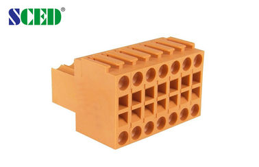 3.50mm 300V 8A, Dubbele Niveausstop in Eindblokschakelaar 2*2P - 24*2P