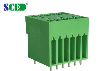 3.81mm de Dubbele Kopbal van het Niveaus Pluggable Eindblok voor PCB, Mannelijke Contactdozen 2*2P-22*2P