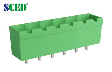 7.62mm Pluggable het Eindblokschakelaar van PCB met Mannelijke Contactdozen 300V 18A