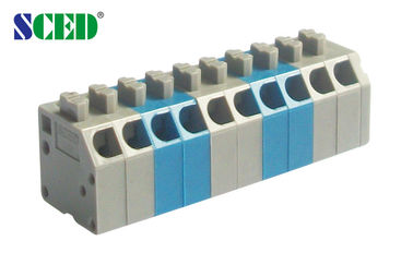 3.50mm van de Lentescrewless van PCB het eindblok voor Electric Power, 2P - 28P 300V 5A