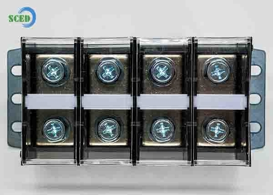 36.00mm 600V PCB PC Panel Mount Barrier Grote Power Terminal Block Connectors Voor Server Site