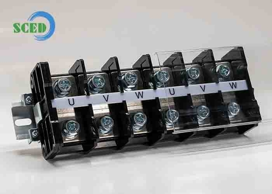 PCB barrière terminal blokken 32.0mm 175A High Current Terminal Block PC M8 Rechte hoek