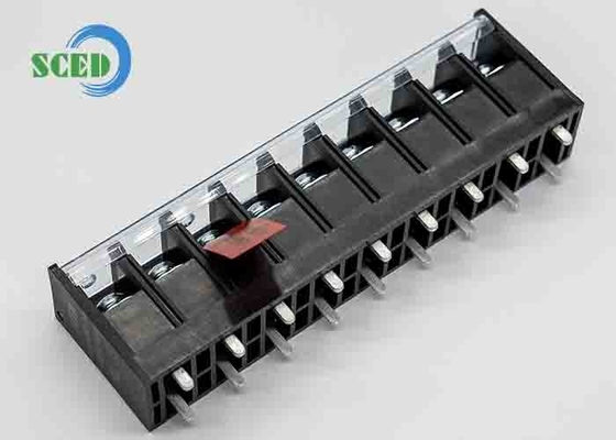 Barrier Terminal Block Pitch 14,50mm 600V 40A 4-14P Staal M5 Power Terminal Block