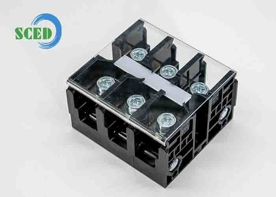 Hoge stroom terminal blok connector met dekking 2/0-20AWG 27.00mm 600V 200A