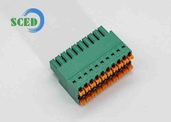 Compact Plug In Terminal Block met 5A-stroom en φ1,2 mm Pcb-gatdiameter