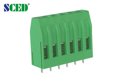 Hoogte 5.0mm de Eindblokkenschakelaar van PCB, 2 Manier/3 de Klemblokken van de Manierschroef