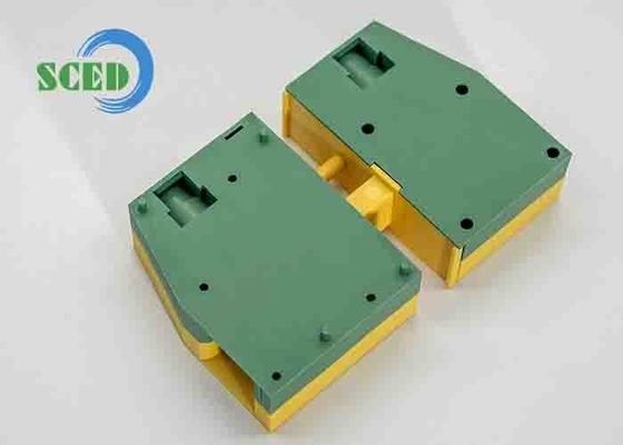 DIN-railmontage doorvoer klemmenblok met M5 schroef en 16mm2 nominale verbindingscapaciteit
