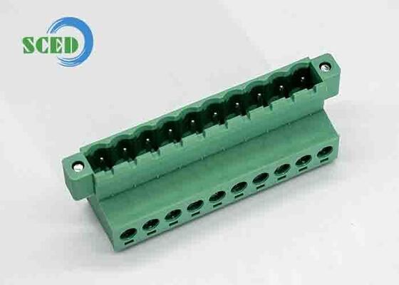 19.2x9.5mm Andere Zie tekening Plug In Terminal Block Din Rail Terminal Block Electrical Connector Ideaal voor elektrische panelen