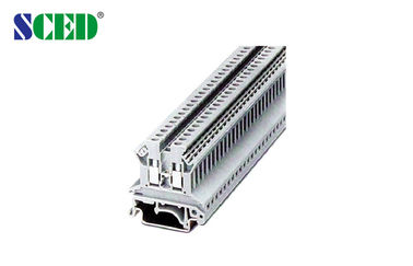 Eindbreedte 4.2mm 300V 15A DIN-Spoor Eindblokken