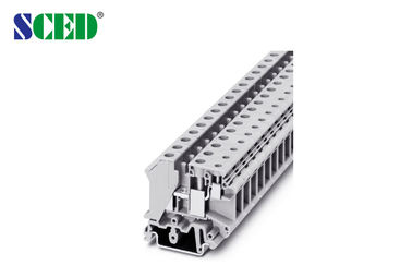 DIN-Eindbreedte 24 - 6 10.2mm van AWG van Spoor Eindblokken 600V 65A